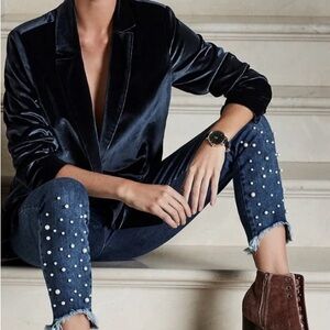 Lisette Montreal Pearl Embellished Jeans size 4